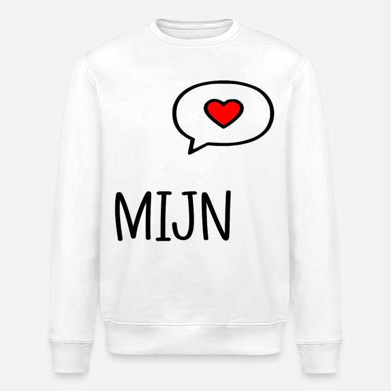 Cœur de la Relation - Anglais Mon - Sweat bio ROLLER Stanley/Stella Unisexe - blanc
