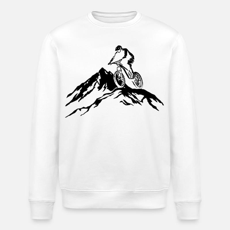 VTT - Sweat bio ROLLER Stanley/Stella Unisexe - blanc