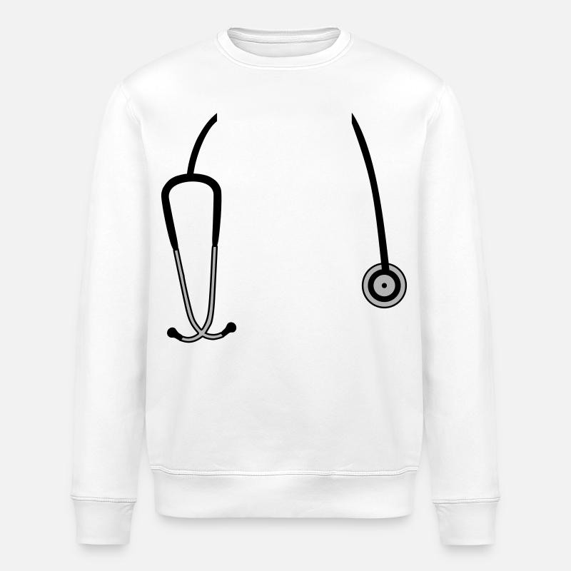 Stéthoscope - Sweat bio ROLLER Stanley/Stella Unisexe - blanc