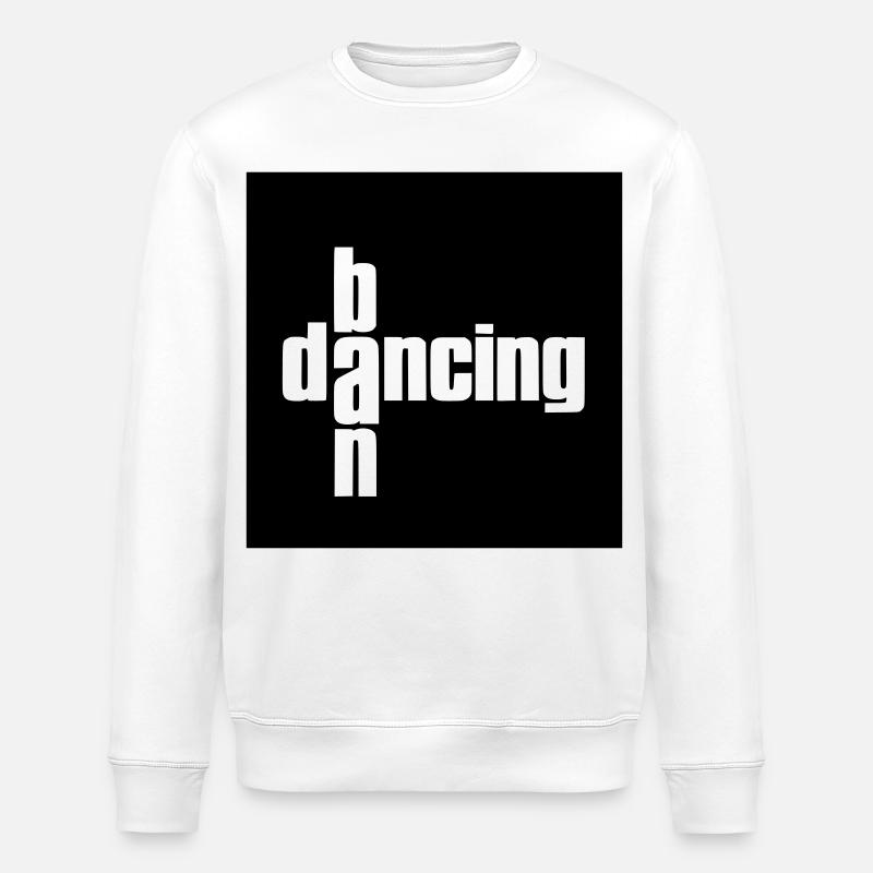 Dacing ban - Stanley/Stella ROLLER Unisex Organic Sweatshirt - white