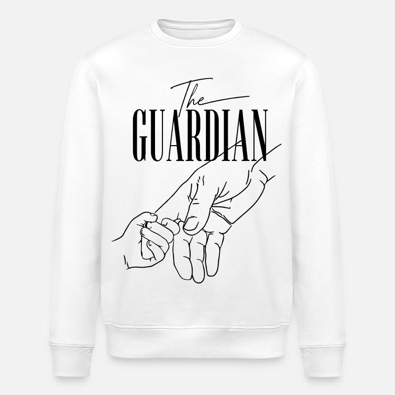 THE GUARDIAN - Stanley/Stella Unisex Bio-Sweatshirt ROLLER - Weiß