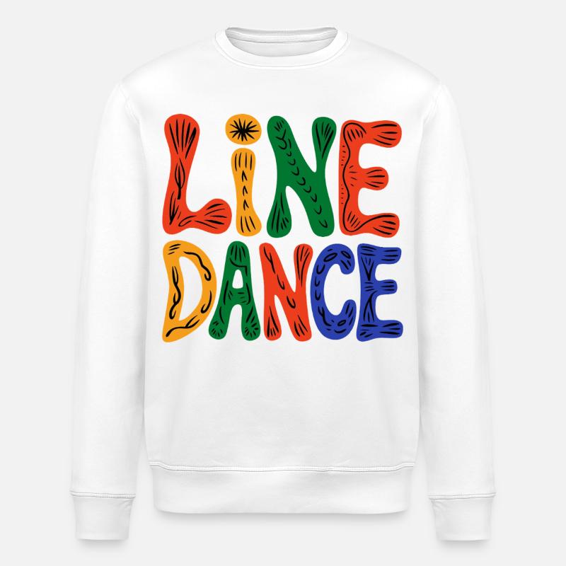 Danse en direct - Sweat bio ROLLER Stanley/Stella Unisexe - blanc