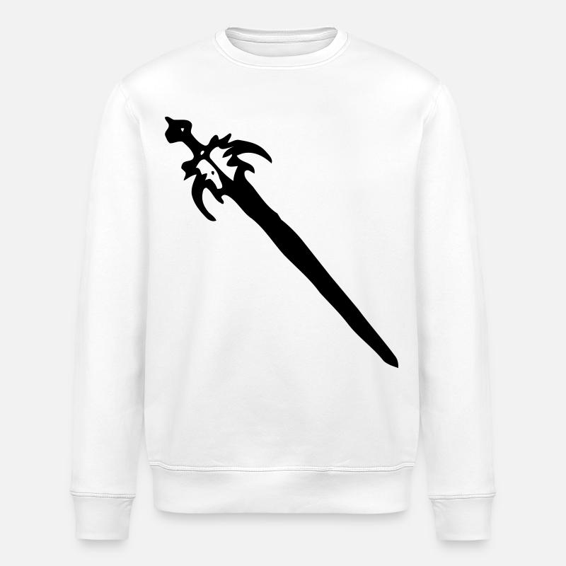 Schwert - Stanley/Stella Unisex Bio-Sweatshirt ROLLER - Weiß