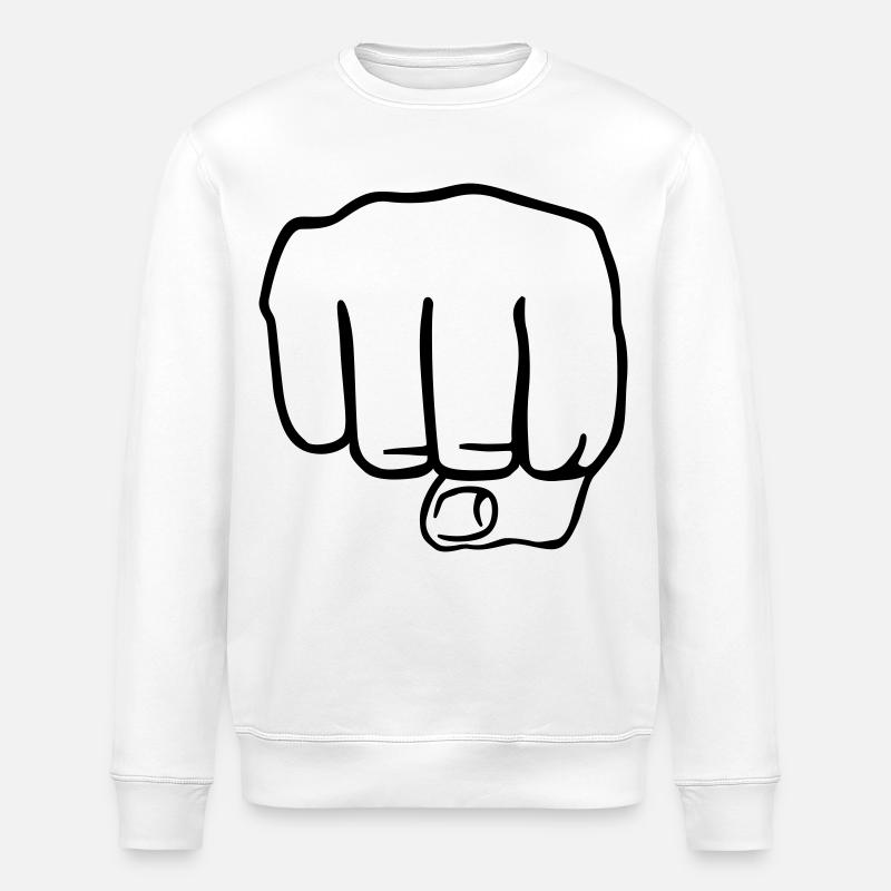 Faust - Stanley/Stella Unisex Bio-Sweatshirt ROLLER - Weiß