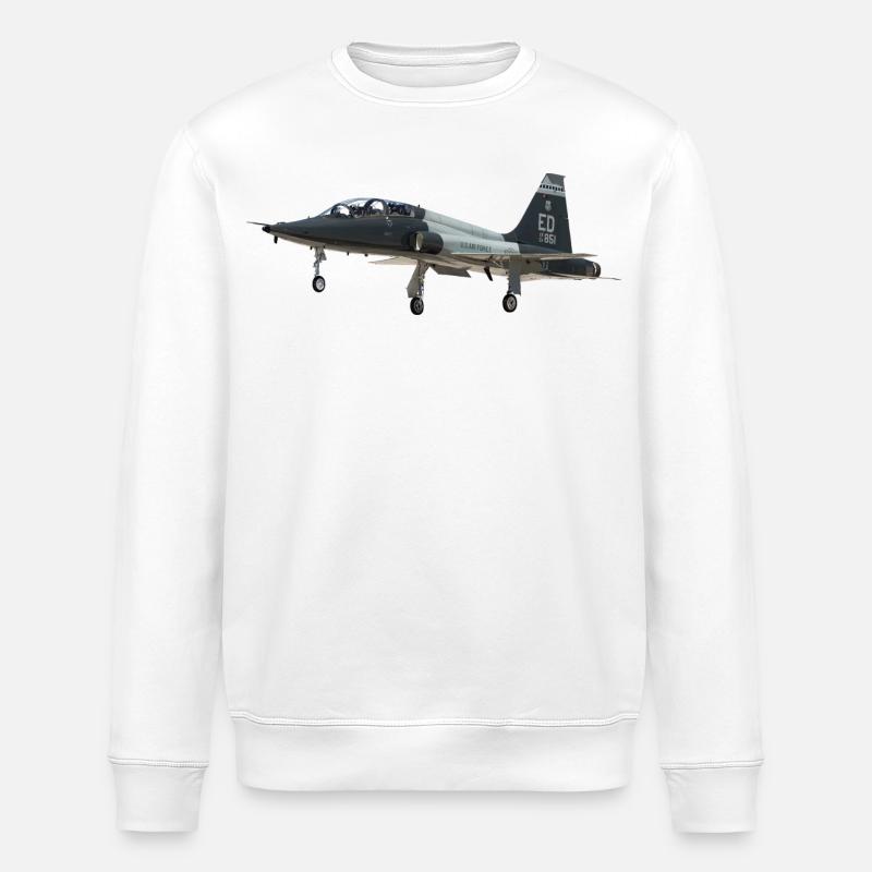 T-38C Talon - Stanley/Stella Unisex Bio-Sweatshirt ROLLER - Weiß