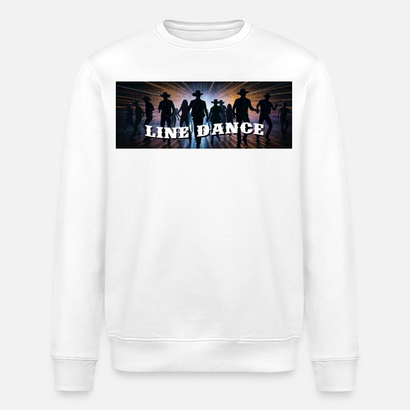 Danse en ligne danse de groupe - Sweat bio ROLLER Stanley/Stella Unisexe - blanc