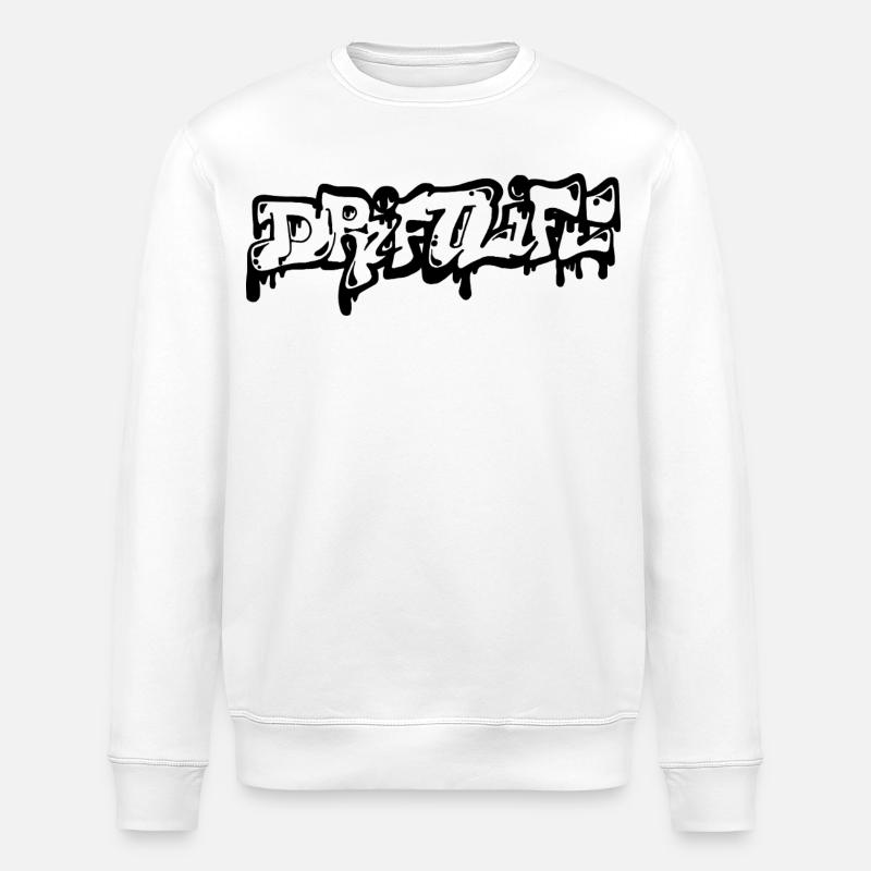 Driftlife - Stanley/Stella Unisex Bio-Sweatshirt ROLLER - Weiß