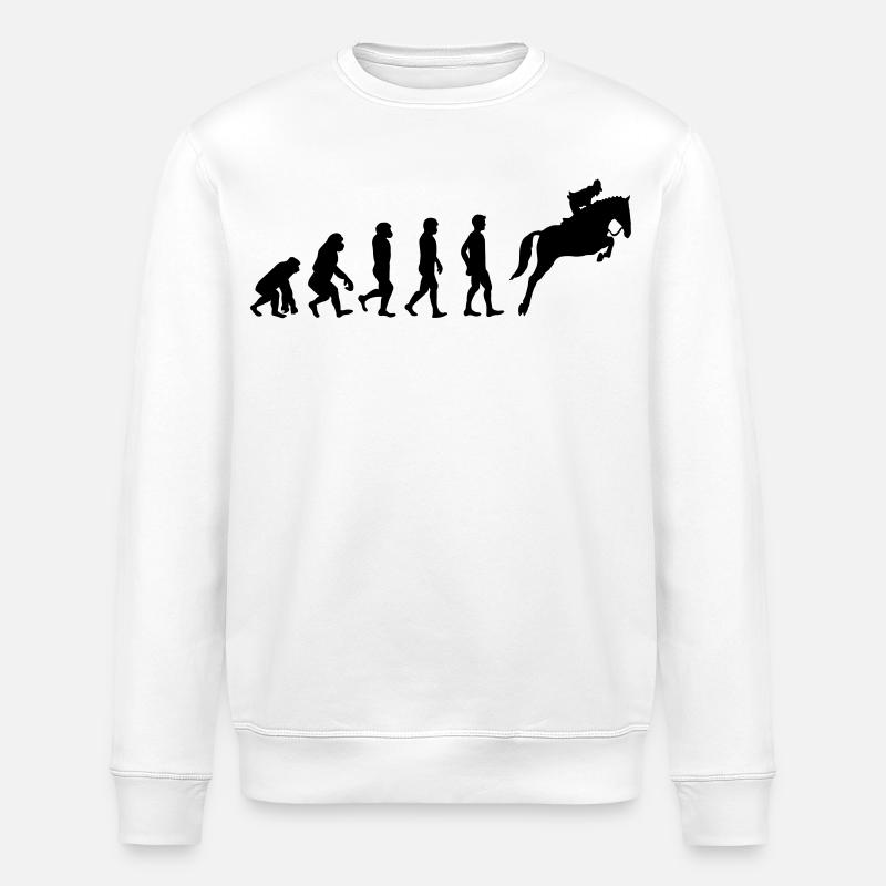 Reiter Evolution - Stanley/Stella Unisex Bio-Sweatshirt ROLLER - Weiß