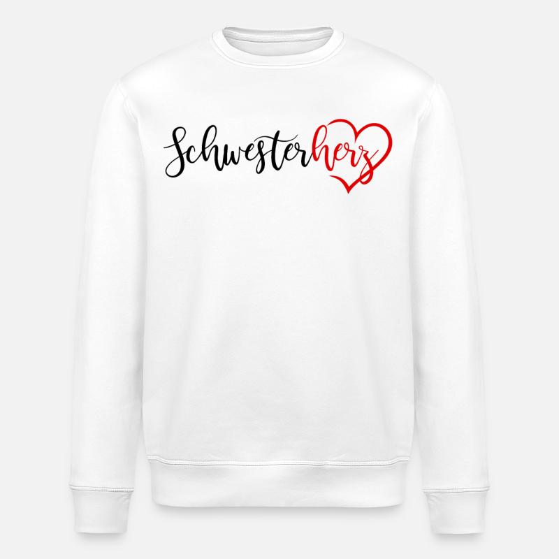 sœurette - Sweat bio ROLLER Stanley/Stella Unisexe - blanc