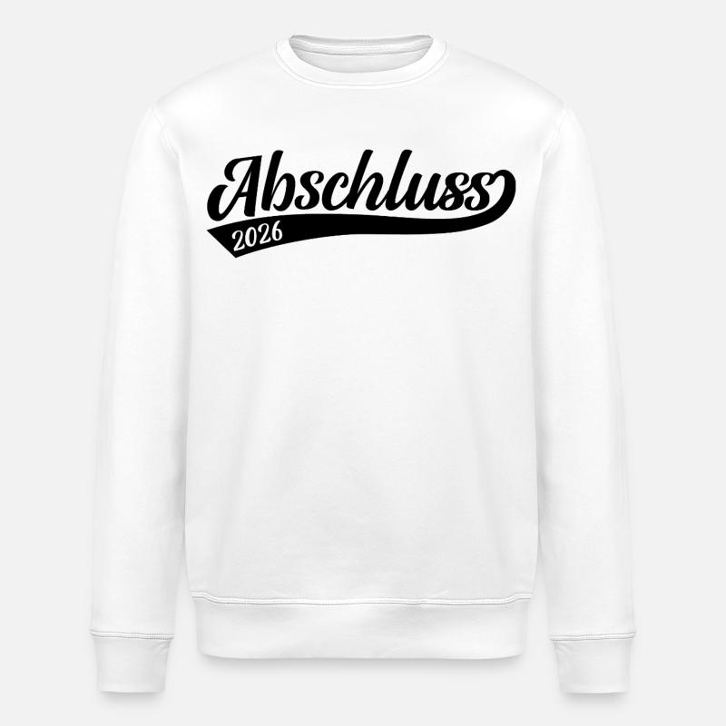 Abschluss 2026 - Stanley/Stella Unisex Bio-Sweatshirt ROLLER - Weiß