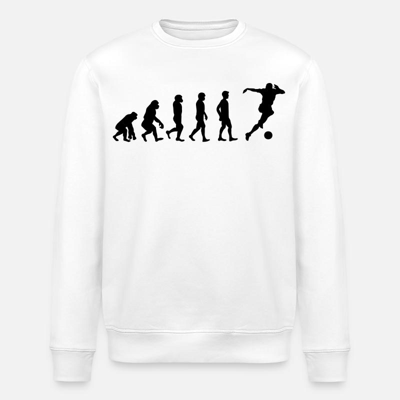 Evolution soccer - Sweat bio ROLLER Stanley/Stella Unisexe - blanc