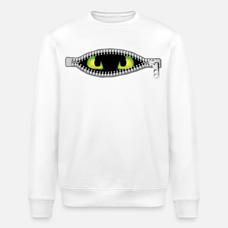 Monstre en moi - Sweat bio ROLLER Stanley/Stella Unisexe - blanc