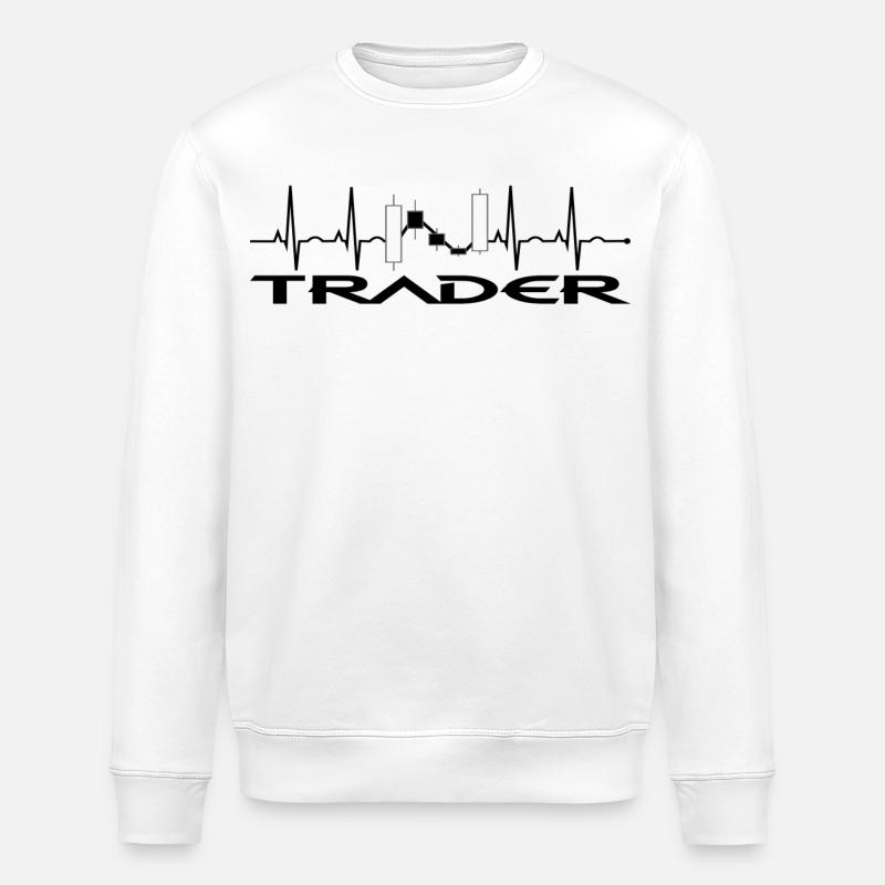 Trader - Stanley/Stella ROLLER Unisex Organic Sweatshirt - white