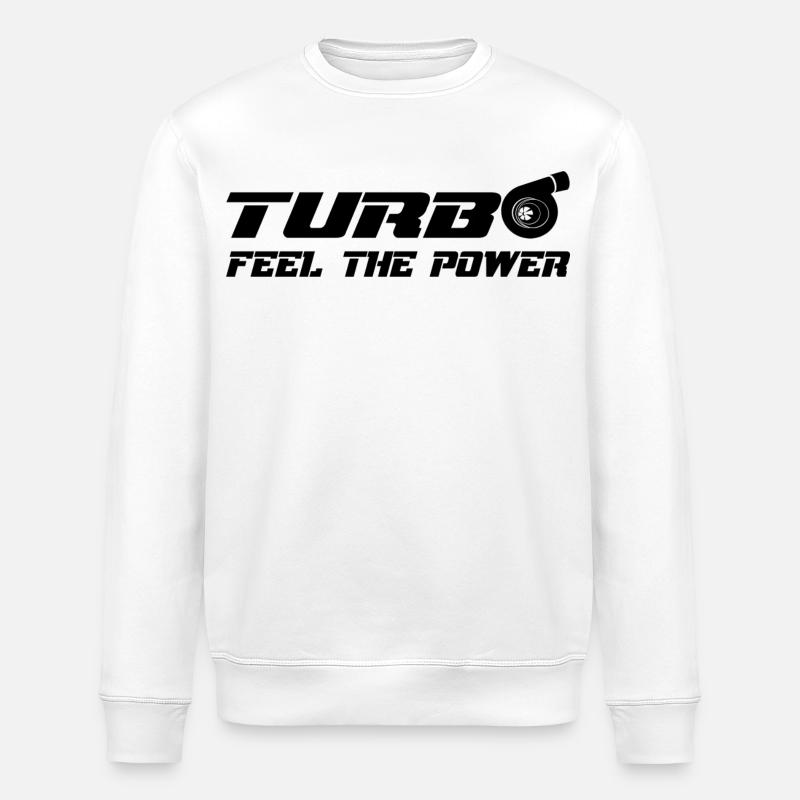 Turbo - Stanley/Stella Unisex Bio-Sweatshirt ROLLER - Weiß