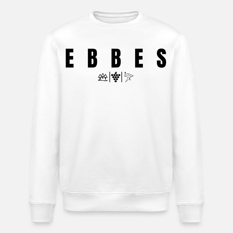 Ebbes - Stanley/Stella Unisex Bio-Sweatshirt ROLLER - Weiß