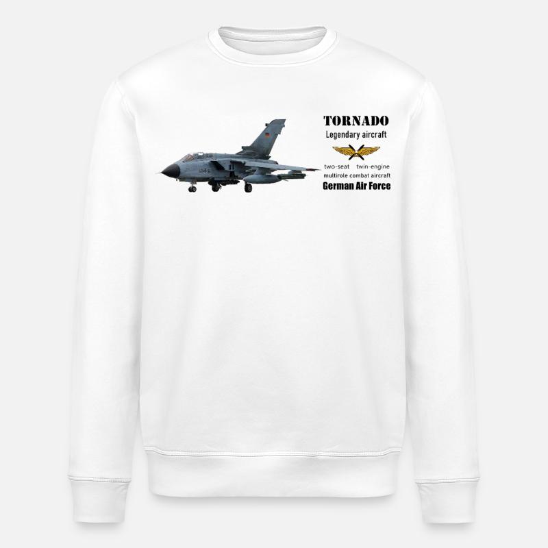 Tornado - Stanley/Stella Unisex Bio-Sweatshirt ROLLER - Weiß