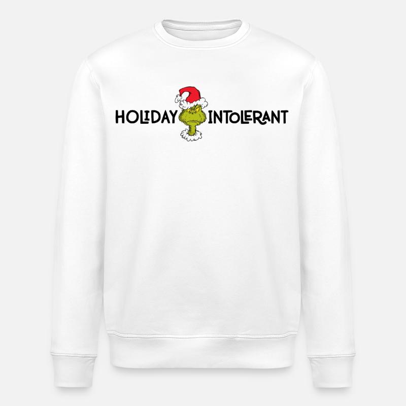Le Grinch Holiday Intolerant - Sweat bio ROLLER Stanley/Stella Unisexe - blanc