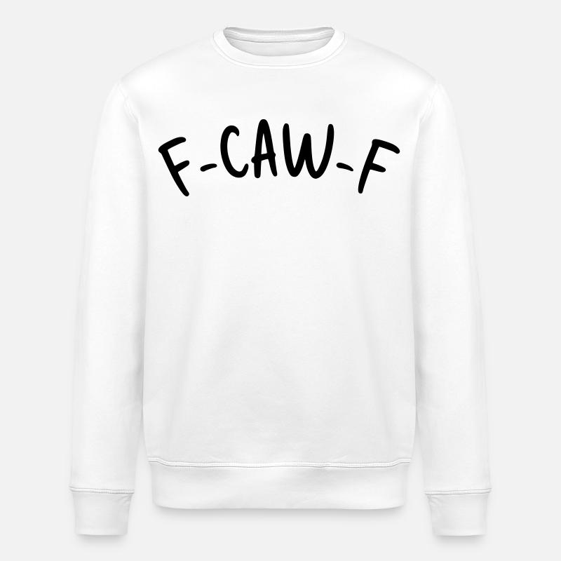F-CAW-F (Farbe änderbar über Personalisieren) - Stanley/Stella Unisex Bio-Sweatshirt ROLLER - Weiß