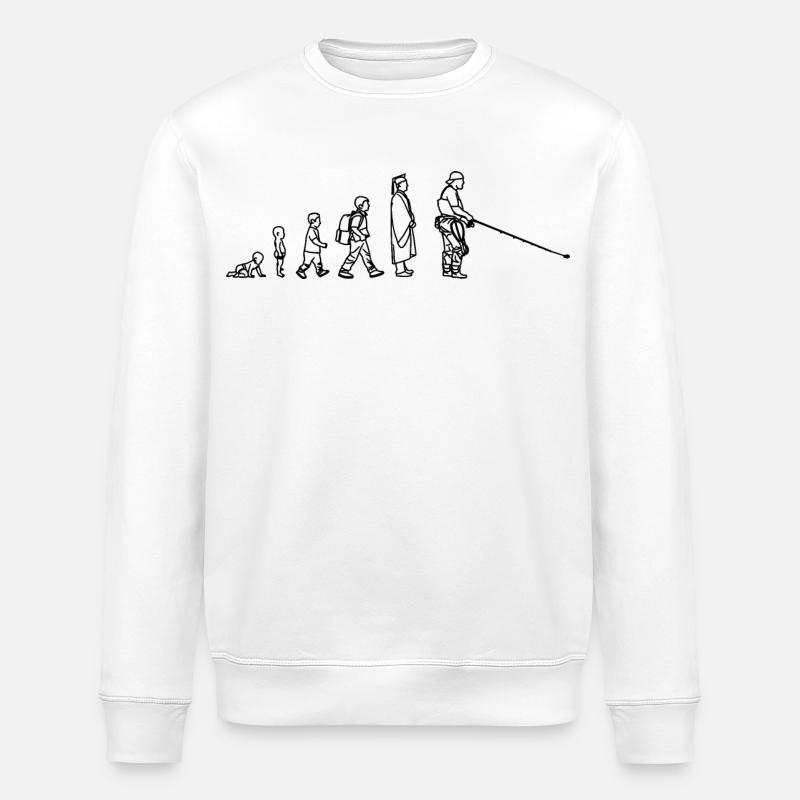 Fischer Evolution - Stanley/Stella ROLLER Unisex Organic Sweatshirt - white