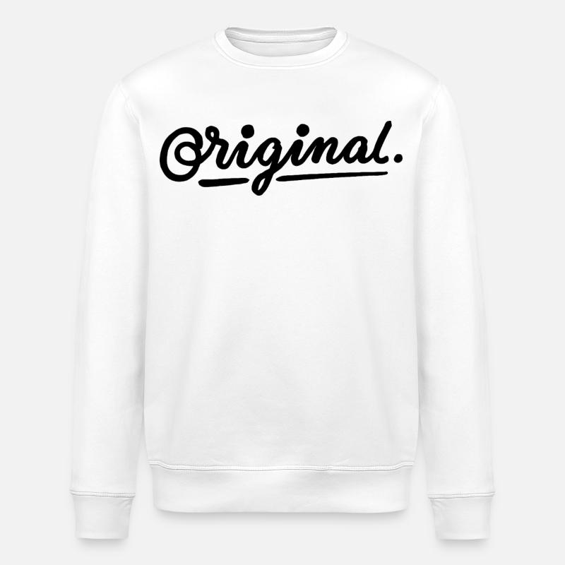 original - Stanley/Stella ROLLER Unisex Organic Sweatshirt - white