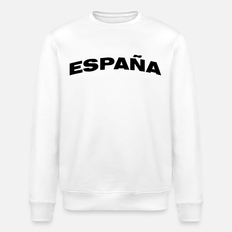 Spain - Stanley/Stella ROLLER Unisex Organic Sweatshirt - white