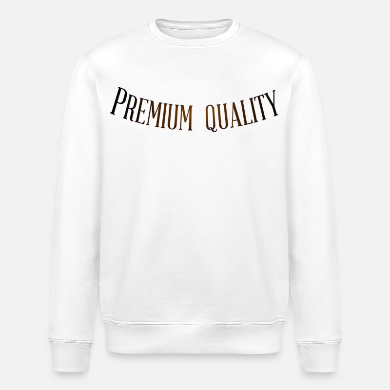 Qualité Premium - Sweat bio ROLLER Stanley/Stella Unisexe - blanc