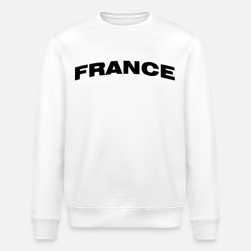 France - Sweat bio ROLLER Stanley/Stella Unisexe - blanc
