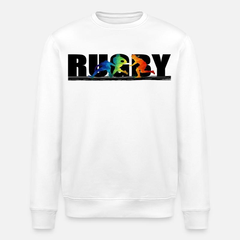Rugby - Stanley/Stella Unisex Bio-Sweatshirt ROLLER - Weiß