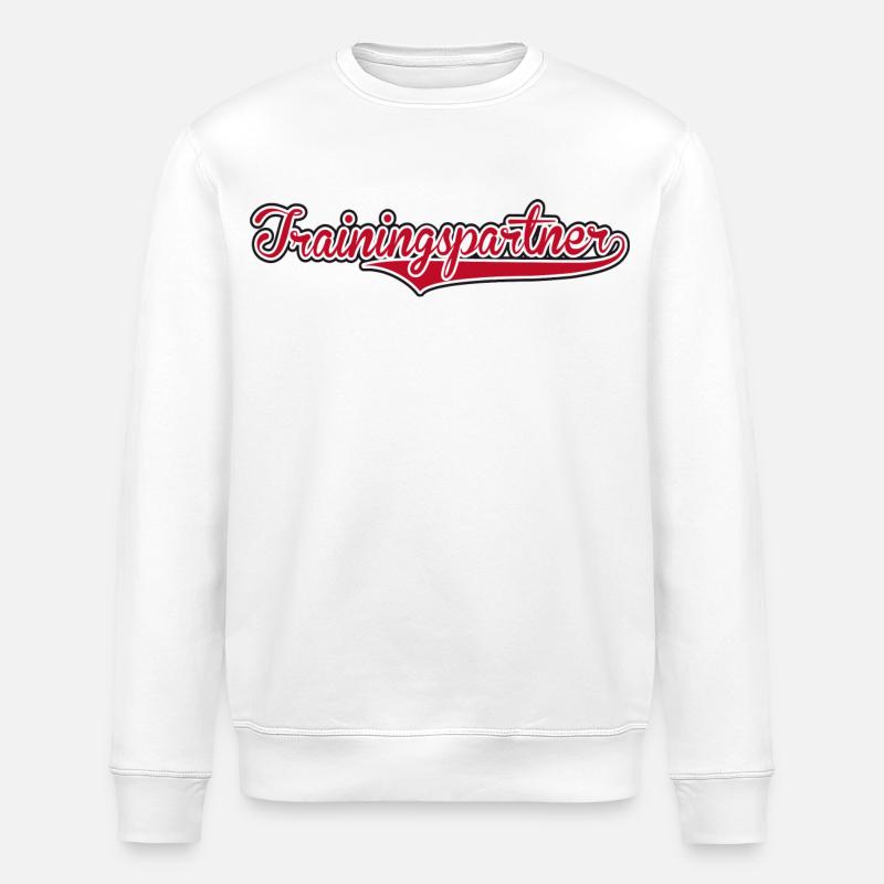 Training Partners - Stanley/Stella ROLLER Unisex Organic Sweatshirt - white