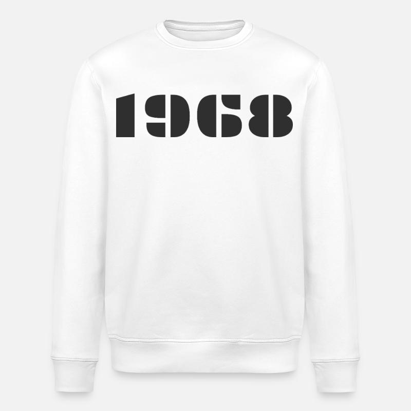 1968 - Stanley/Stella Unisex Bio-Sweatshirt ROLLER - Weiß