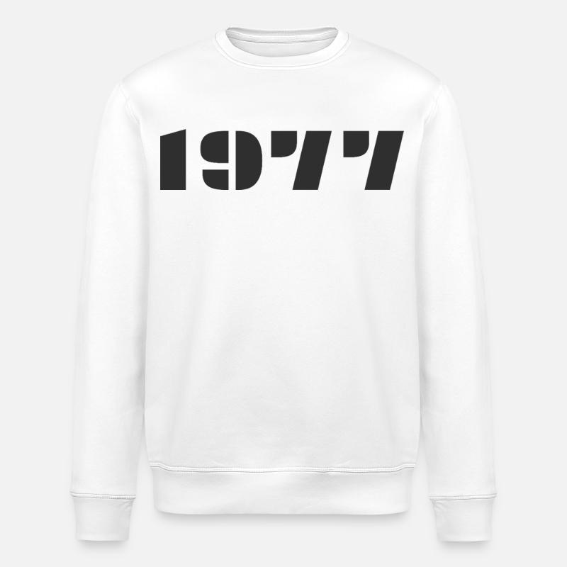 1977 - Stanley/Stella Unisex Bio-Sweatshirt ROLLER - Weiß