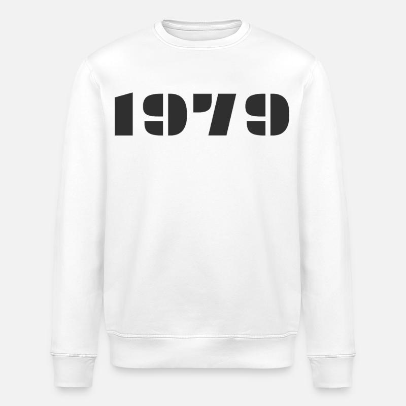 1979 - Sweat bio ROLLER Stanley/Stella Unisexe - blanc