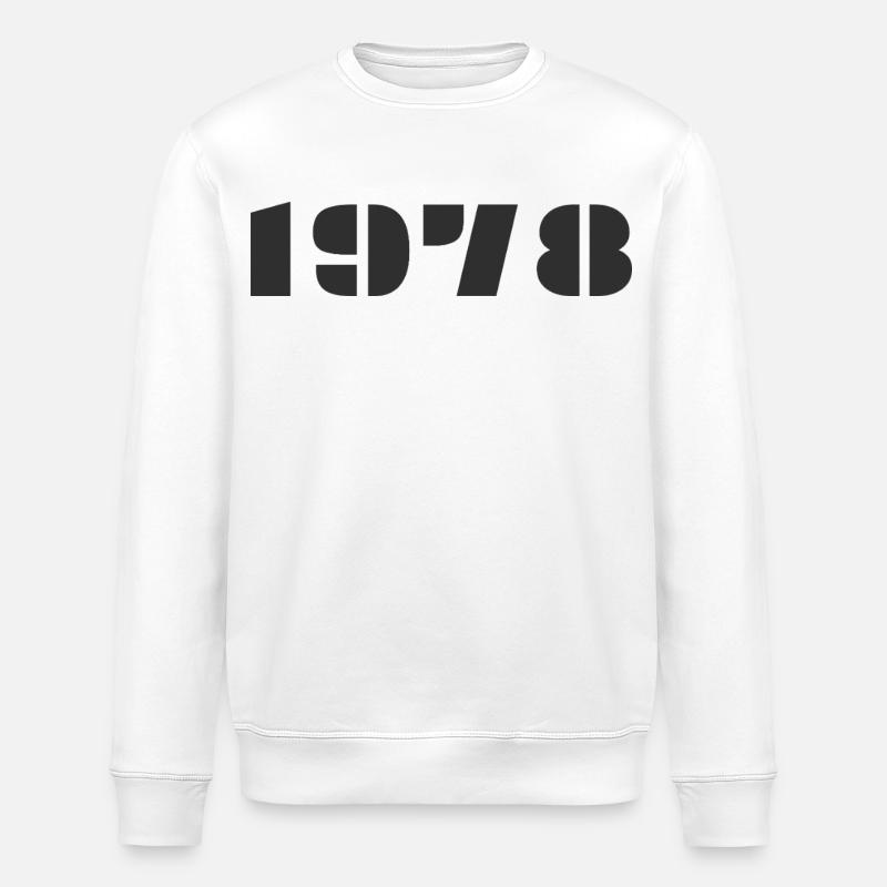 1978 - Stanley/Stella Unisex Bio-Sweatshirt ROLLER - Weiß