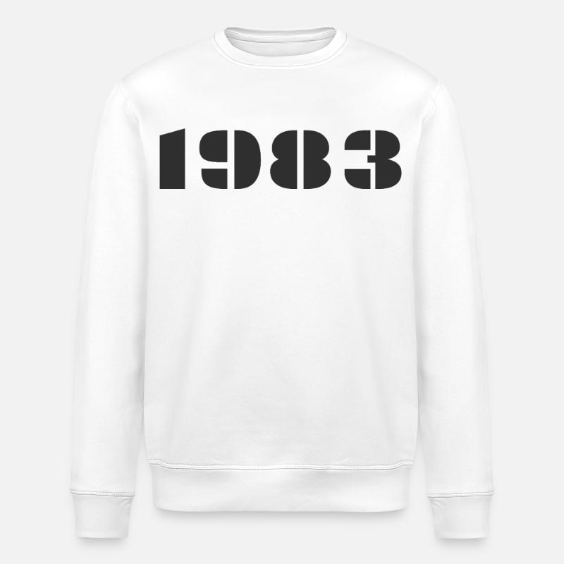 1983 - Stanley/Stella Unisex Bio-Sweatshirt ROLLER - Weiß