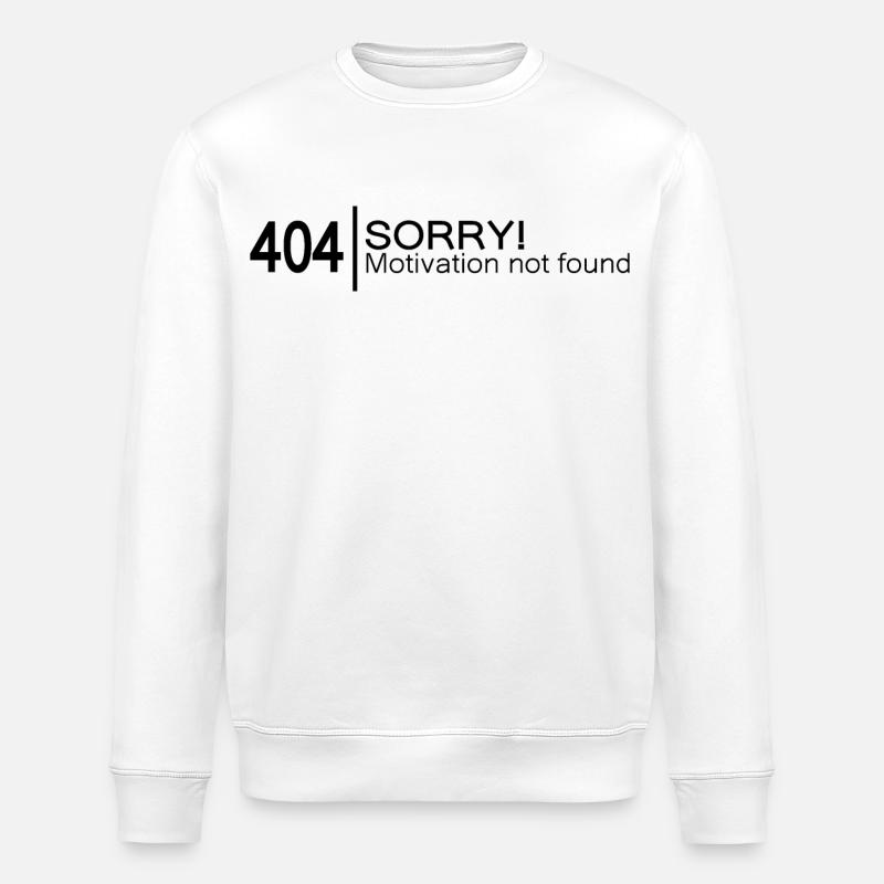 404 Sorry Motivation not found. - Stanley/Stella ROLLER Unisex Organic Sweatshirt - white