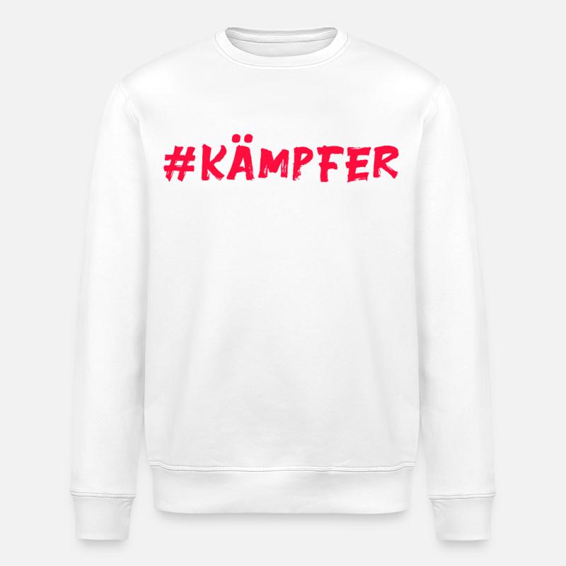 Combattant - Sweat bio ROLLER Stanley/Stella Unisexe - blanc