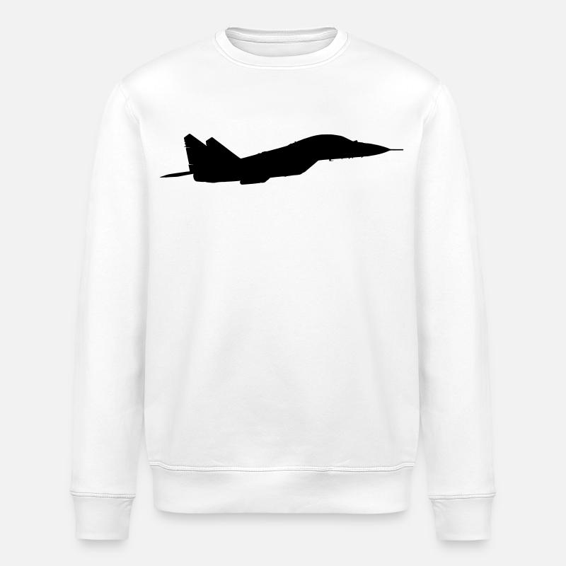 MiG-35 - Stanley/Stella Unisex Bio-Sweatshirt ROLLER - Weiß