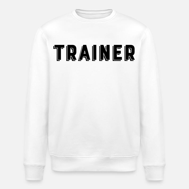 Trainer - Stanley/Stella Unisex Bio-Sweatshirt ROLLER - Weiß