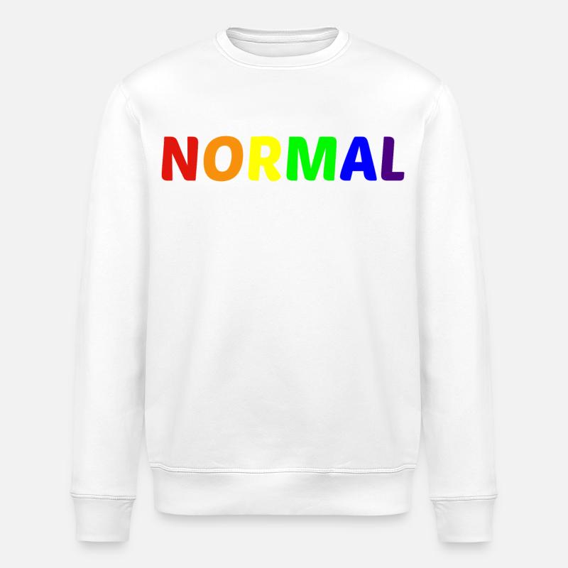 NORMAL - Stanley/Stella ROLLER Unisex Organic Sweatshirt - white
