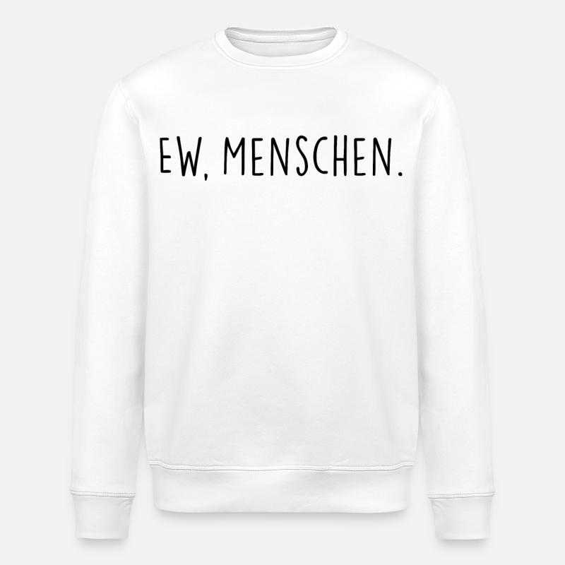 EW, MENSCHEN - Stanley/Stella Unisex Bio-Sweatshirt ROLLER - Weiß