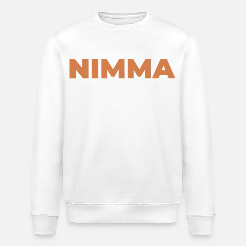NIMMA - Sweat bio ROLLER Stanley/Stella Unisexe - blanc