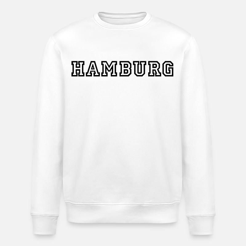 hamburg - Sweat bio ROLLER Stanley/Stella Unisexe - blanc