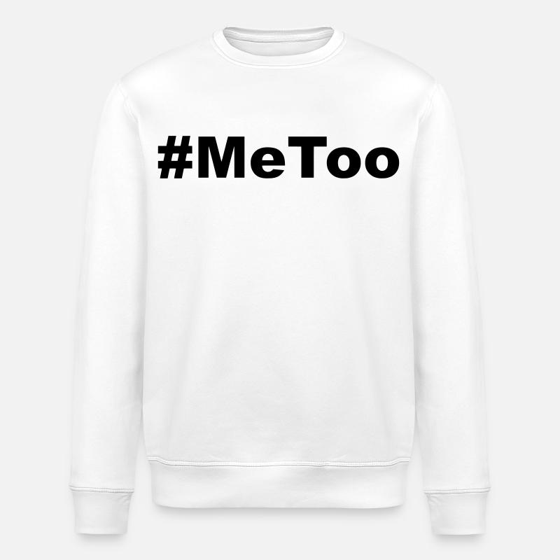 MeToo - Stanley/Stella Unisex Bio-Sweatshirt ROLLER - Weiß