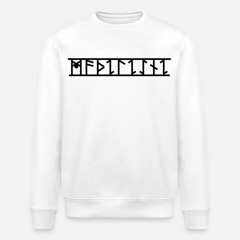 Madeleine - Stanley/Stella ROLLER Unisex Organic Sweatshirt - white