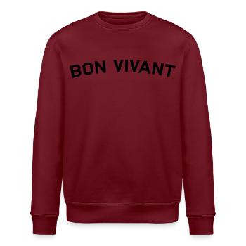 Bon vivant - Sweat bio ROLLER Stanley/Stella Unisexe - blanc - Devant - Nik (191cm)