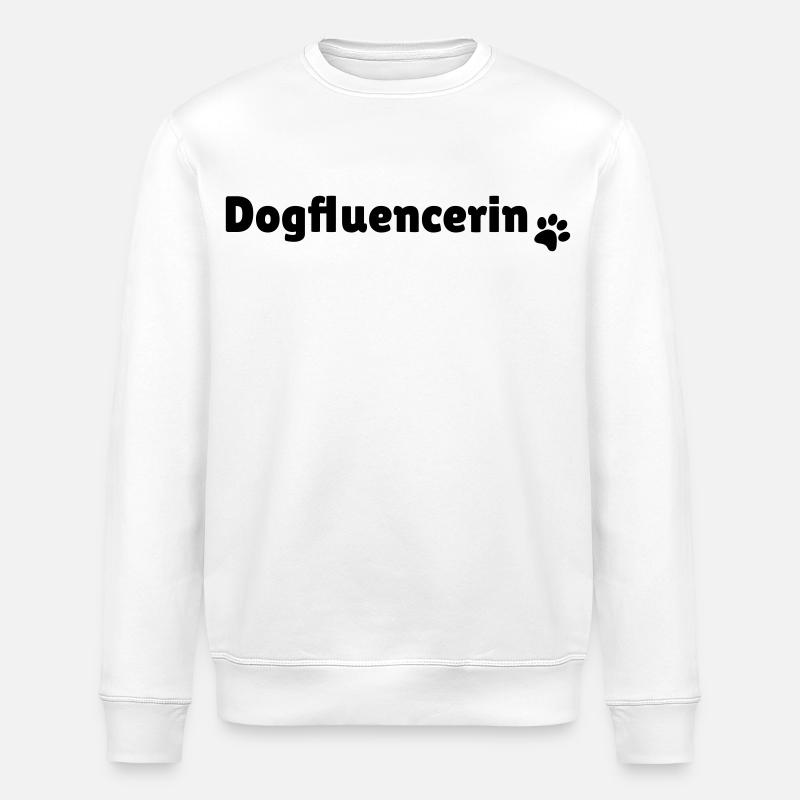 Dogfluencerin - Sweat bio ROLLER Stanley/Stella Unisexe - blanc
