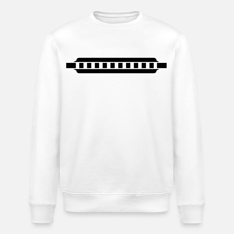 Bluesharp - Sweat bio ROLLER Stanley/Stella Unisexe - blanc