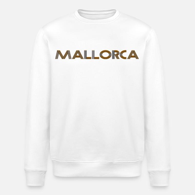 Majorca - Stanley/Stella ROLLER Unisex Organic Sweatshirt - white