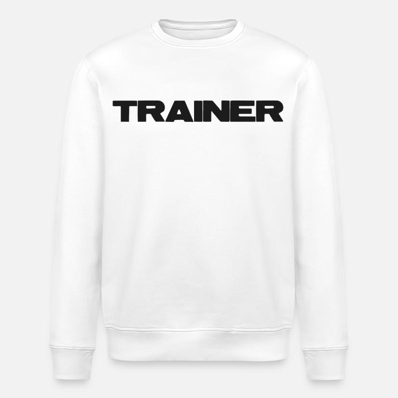 Trainer Bold - Stanley/Stella Unisex Bio-Sweatshirt ROLLER - Weiß