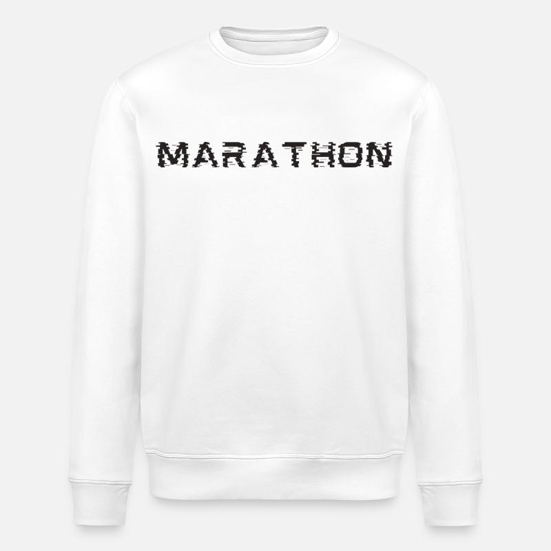 Marathon - Stanley/Stella Unisex Bio-Sweatshirt ROLLER - Weiß